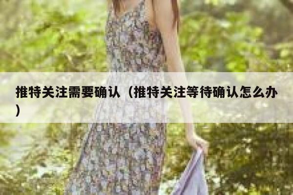 推特关注需要确认(推特关注等待确认怎么办) 第1张 推特关注需要确认(推特关注等待确认怎么办) 第1张