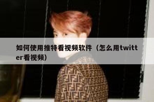 如何使用推特看视频软件（怎么用twitter看视频） 第1张