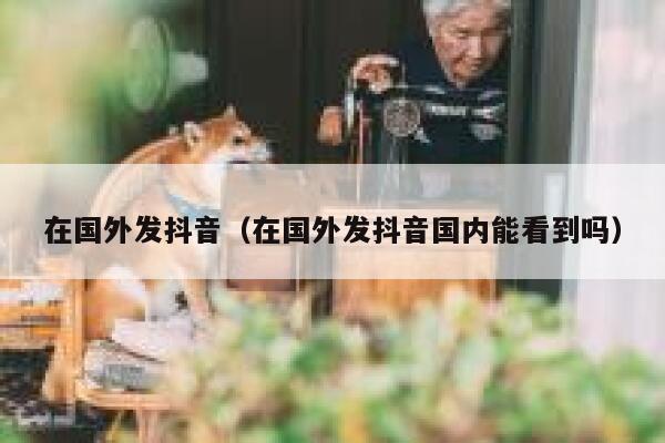 在国外发抖音(在国外发抖音国内能看到吗) 第1张 在国外发抖音(在国外发抖音国内能看到吗) 第1张