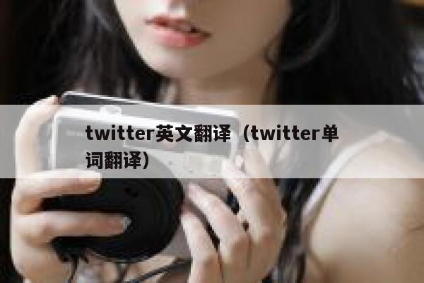 twitter英文翻译(twitter单词翻译) 第1张 twitter英文翻译(twitter单词翻译) 第1张