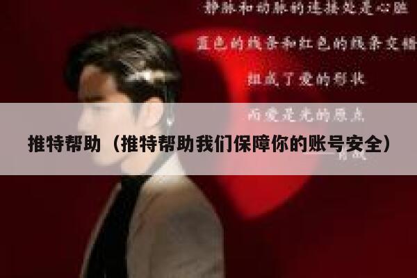 推特帮助（推特帮助我们保障你的账号安全） 第1张