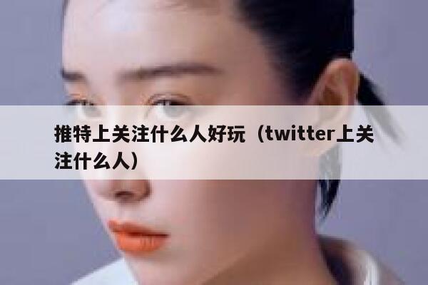 推特上关注什么人好玩（twitter上关注什么人） 第1张