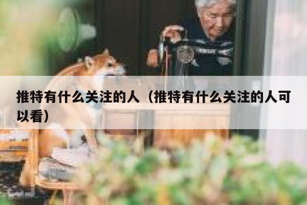 推特有什么关注的人(推特有什么关注的人可以看) 第1张 推特有什么关注的人(推特有什么关注的人可以看) 第1张