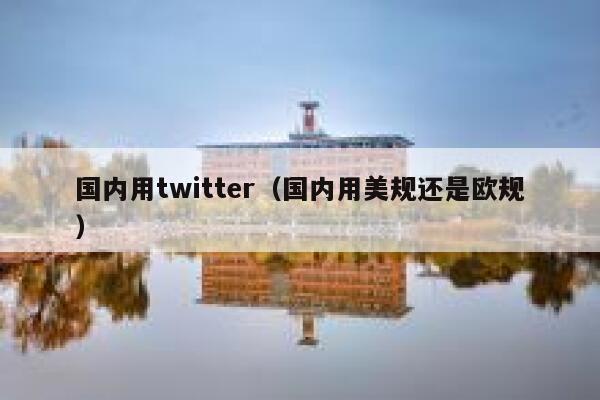 国内用twitter(国内用美规还是欧规) 第1张 国内用twitter(国内用美规还是欧规) 第1张
