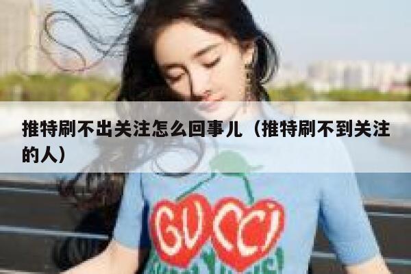 推特刷不出关注怎么回事儿（推特刷不到关注的人） 第1张