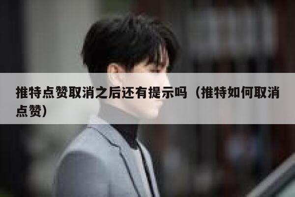 推特点赞取消之后还有提示吗(推特如何取消点赞) 第1张 推特点赞取消之后还有提示吗(推特如何取消点赞) 第1张