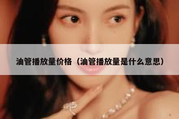 油管播放量价格(油管播放量是什么意思) 第1张 油管播放量价格(油管播放量是什么意思) 第1张