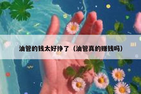 油管的钱太好挣了（油管真的赚钱吗） 第1张
