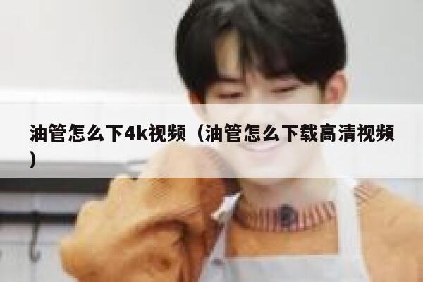 油管怎么下4k视频（油管怎么下载高清视频） 第1张