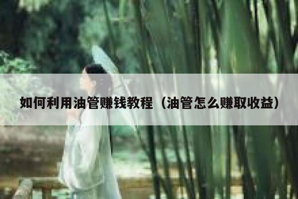 如何利用油管赚钱教程(油管怎么赚取收益) 第1张 如何利用油管赚钱教程(油管怎么赚取收益) 第1张