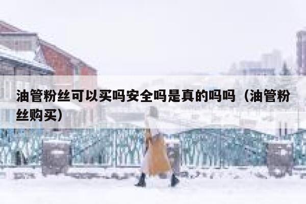 油管粉丝可以买吗安全吗是真的吗吗（油管粉丝购买） 第1张