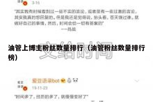 油管上博主粉丝数量排行（油管粉丝数量排行榜） 第1张