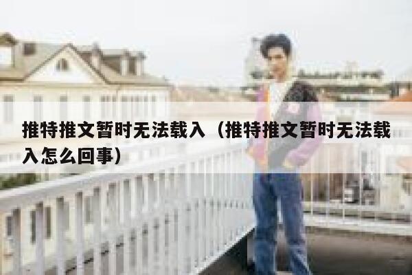 推特推文暂时无法载入（推特推文暂时无法载入怎么回事） 第1张