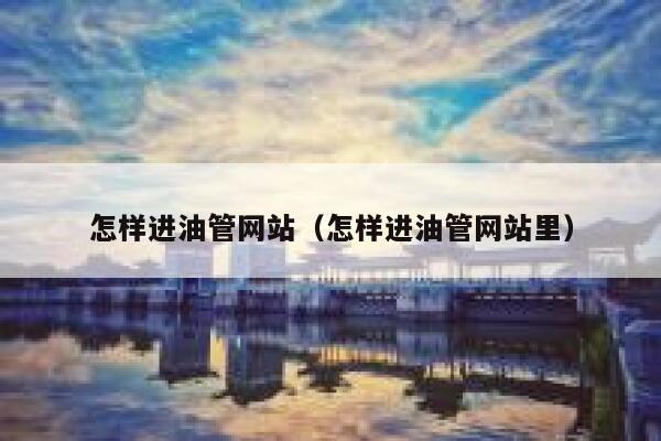 怎样进油管网站（怎样进油管网站里） 第1张