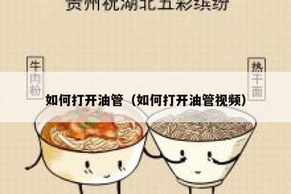 如何打开油管（如何打开油管视频） 第1张