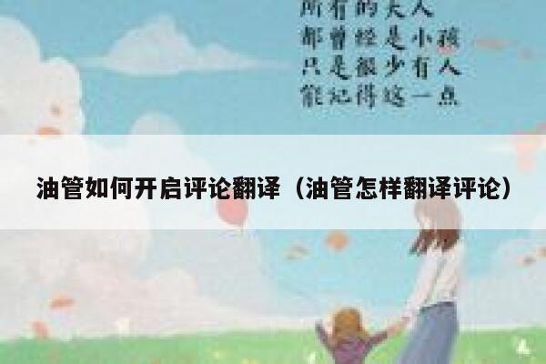 油管如何开启评论翻译（油管怎样翻译评论） 第1张