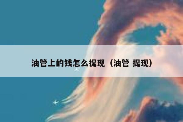 油管上的钱怎么提现（油管 提现） 第1张
