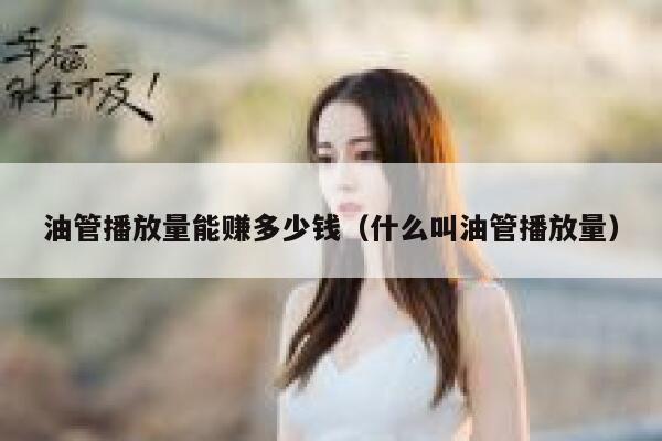 油管播放量能赚多少钱（什么叫油管播放量） 第1张