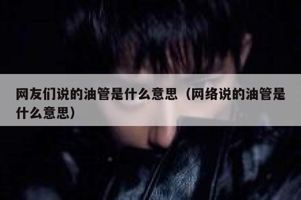 网友们说的油管是什么意思(网络说的油管是什么意思) 第1张 网友们说的油管是什么意思(网络说的油管是什么意思) 第1张