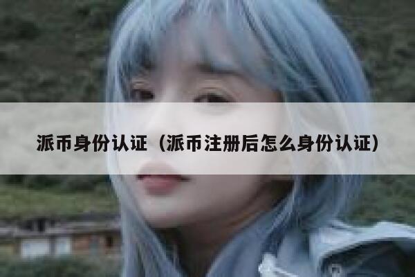 派币身份认证(派币注册后怎么身份认证) 第1张 派币身份认证(派币注册后怎么身份认证) 第1张