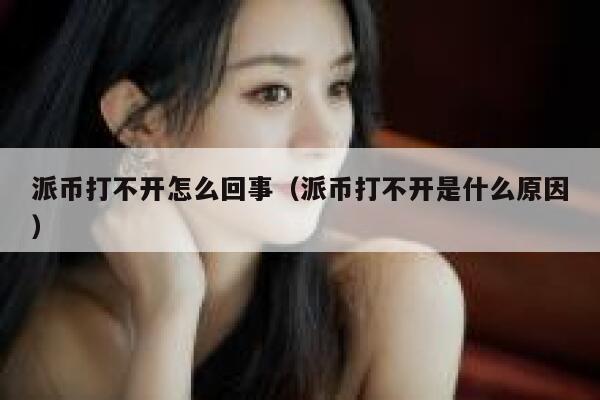 派币打不开怎么回事(派币打不开是什么原因) 第1张 派币打不开怎么回事(派币打不开是什么原因) 第1张