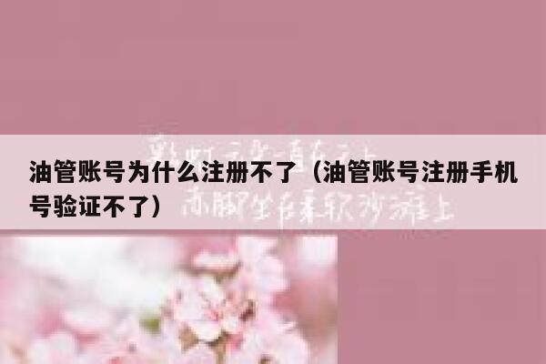 油管账号为什么注册不了(油管账号注册手机号验证不了) 第1张 油管账号为什么注册不了(油管账号注册手机号验证不了) 第1张