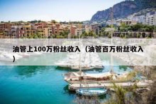 油管上100万粉丝收入（油管百万粉丝收入） 第1张