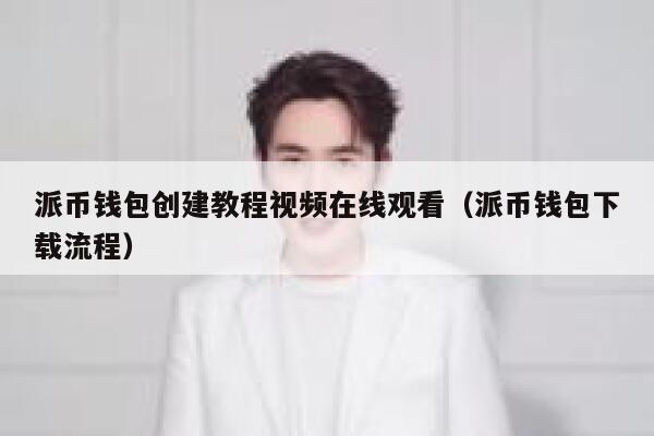 派币钱包创建教程视频在线观看（派币钱包下载流程） 第1张