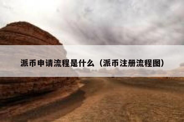 派币申请流程是什么（派币注册流程图） 第1张