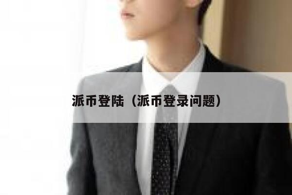派币登陆（派币登录问题） 第1张