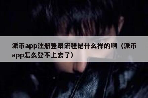 派币app注册登录流程是什么样的啊（派币app怎么登不上去了） 第1张