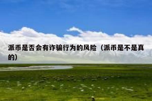 派币是否会有诈骗行为的风险（派币是不是真的） 第1张