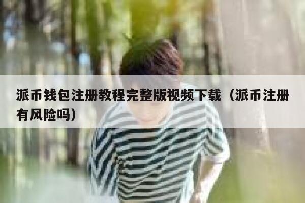 派币钱包注册教程完整版视频下载（派币注册有风险吗） 第1张