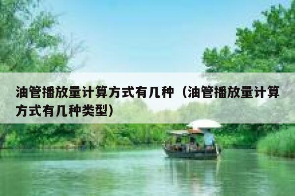 油管播放量计算方式有几种（油管播放量计算方式有几种类型） 第1张