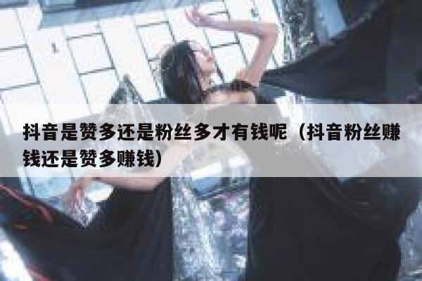 抖音是赞多还是粉丝多才有钱呢（抖音粉丝赚钱还是赞多赚钱） 第1张