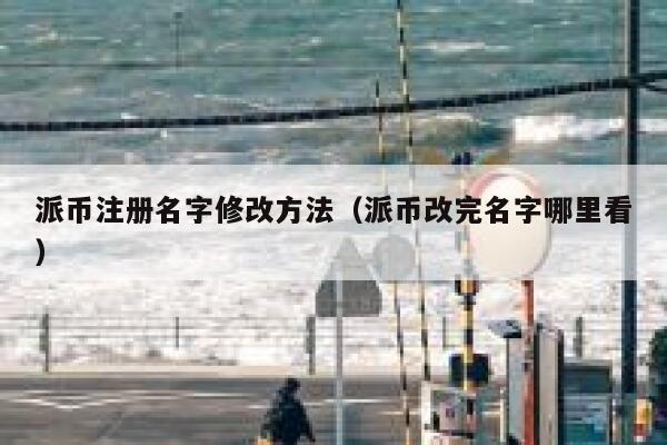 派币注册名字修改方法(派币改完名字哪里看) 第1张 派币注册名字修改方法(派币改完名字哪里看) 第1张