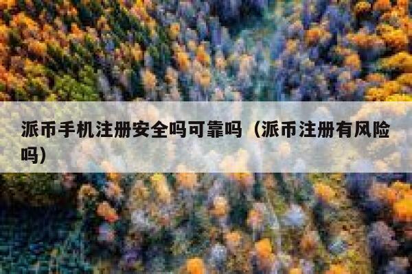 派币手机注册安全吗可靠吗(派币注册有风险吗) 第1张 派币手机注册安全吗可靠吗(派币注册有风险吗) 第1张