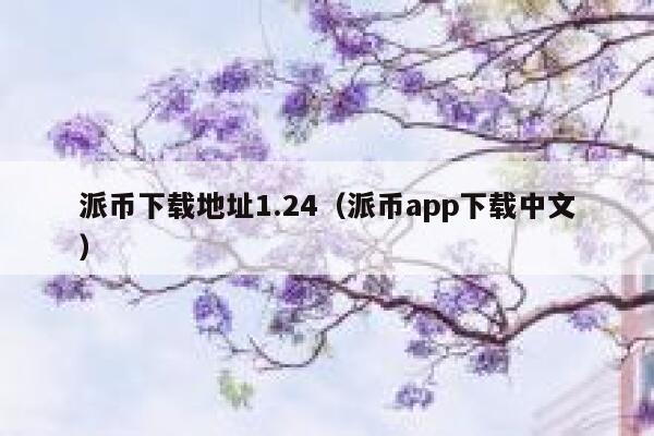派币下载地址1.24（派币app下载中文） 第1张