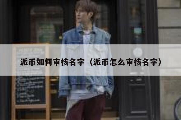 派币如何审核名字（派币怎么审核名字） 第1张