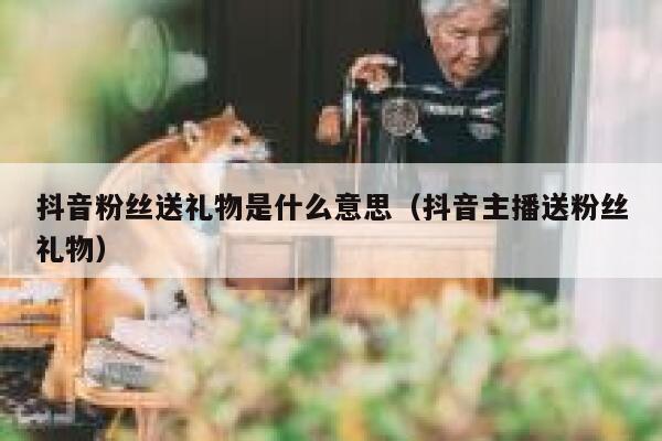 抖音粉丝送礼物是什么意思(抖音主播送粉丝礼物) 第1张 抖音粉丝送礼物是什么意思(抖音主播送粉丝礼物) 第1张