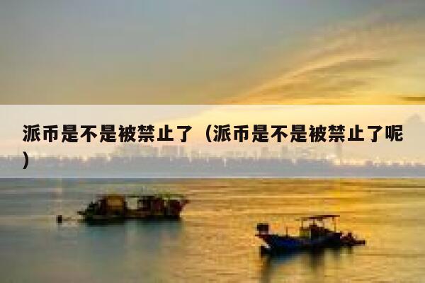 派币是不是被禁止了(派币是不是被禁止了呢) 第1张 派币是不是被禁止了(派币是不是被禁止了呢) 第1张