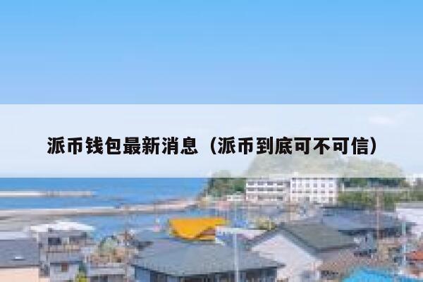派币钱包最新消息（派币到底可不可信） 第1张