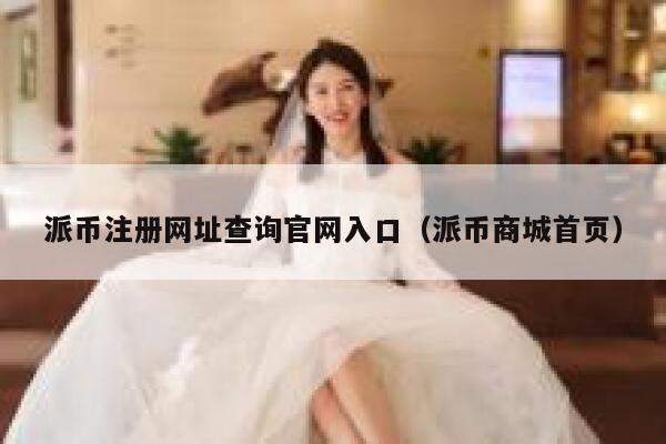 派币注册网址查询官网入口（派币商城首页） 第1张