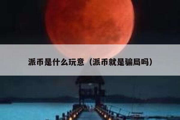 派币是什么玩意（派币就是骗局吗） 第1张