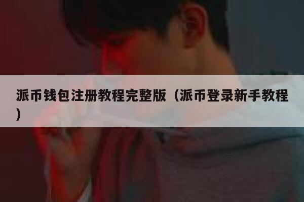 派币钱包注册教程完整版（派币登录新手教程） 第1张