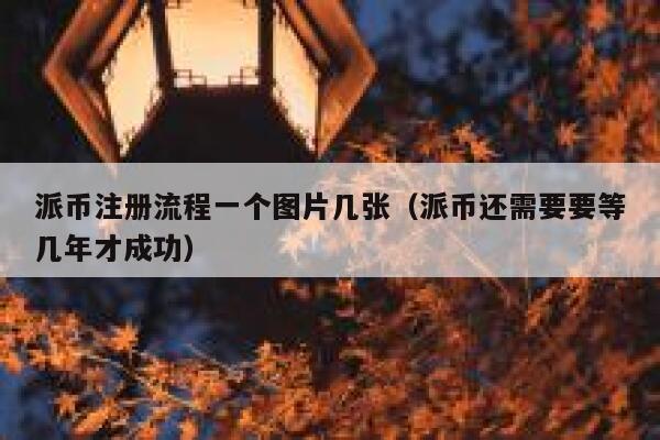 派币注册流程一个图片几张（派币还需要要等几年才成功） 第1张