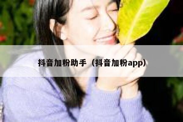 抖音加粉助手(抖音加粉app) 第1张 抖音加粉助手(抖音加粉app) 第1张