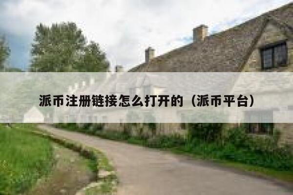 派币注册链接怎么打开的（派币平台） 第1张