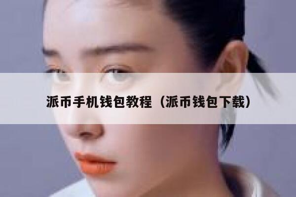 派币手机钱包教程（派币钱包下载） 第1张