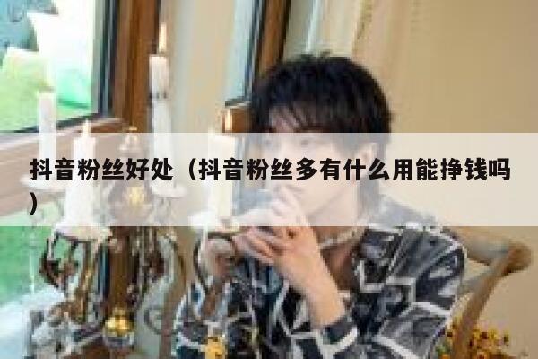 抖音粉丝好处（抖音粉丝多有什么用能挣钱吗） 第1张